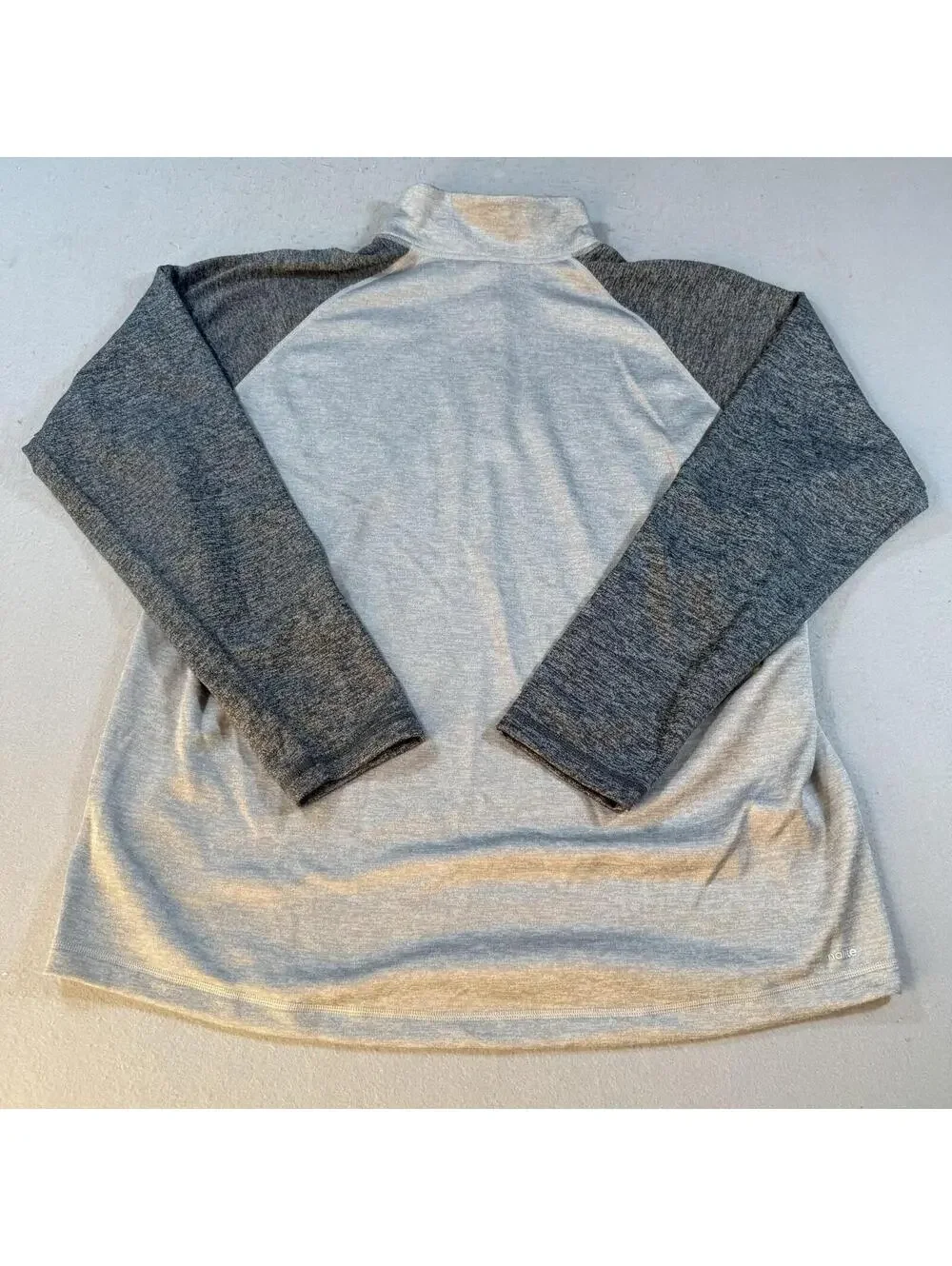 Adidas Climalite 1/4 Zip Pullover Mens XL Gray Athletic Training Top